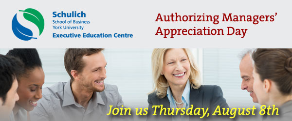 Authorizing Managers Appreciation Day